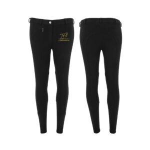 Pantalon d'équitation RIDING WORLD (enfant) - Ecurie de la condamine - Noir - 989070
