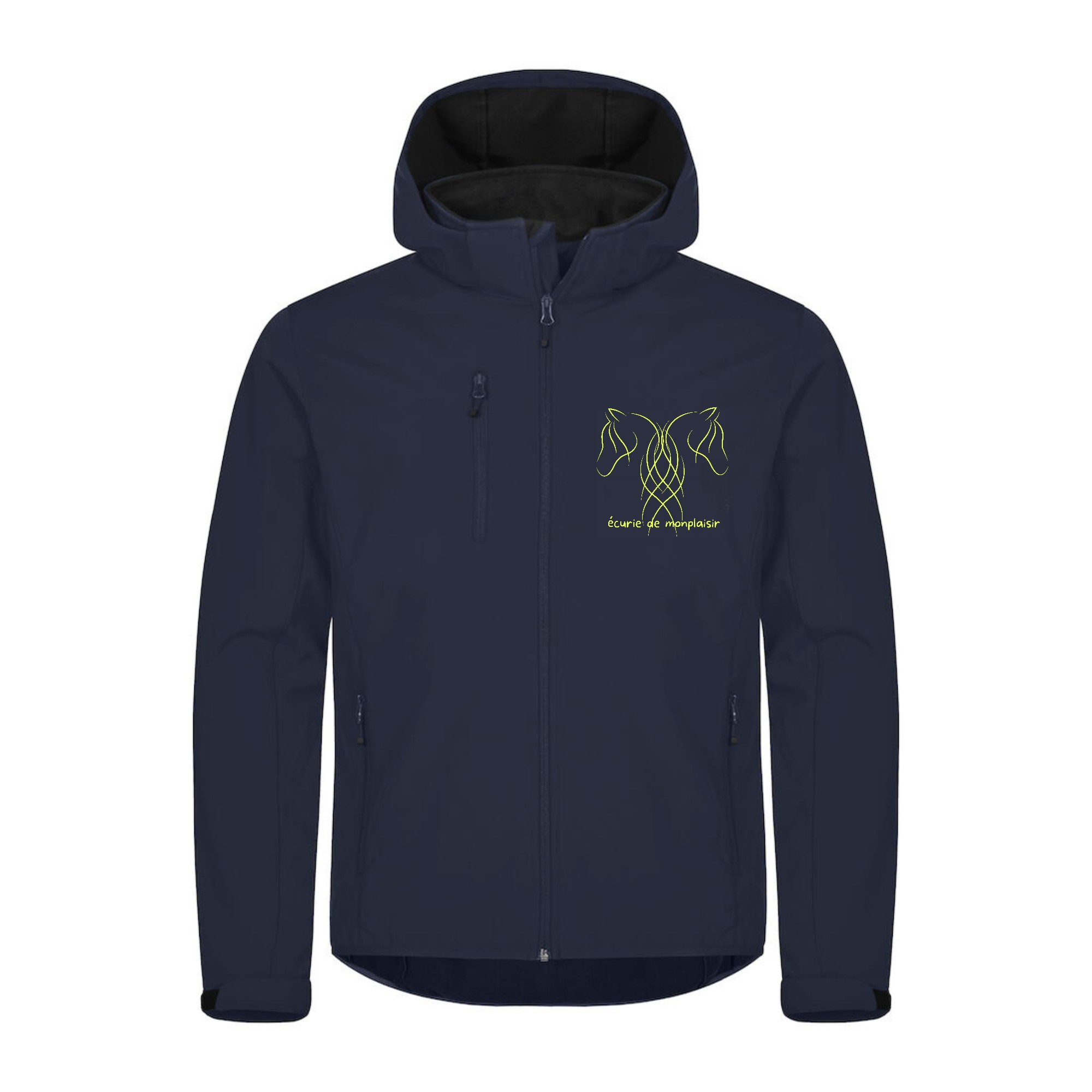 SOFTSHELL "Classic" (homme) - Ecurie de Monplaisir - Navy - 0200912