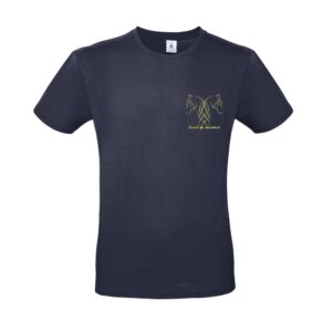 T-SHIRT (enfant) - Ecurie de Monplaisir - Navy - BC03TK