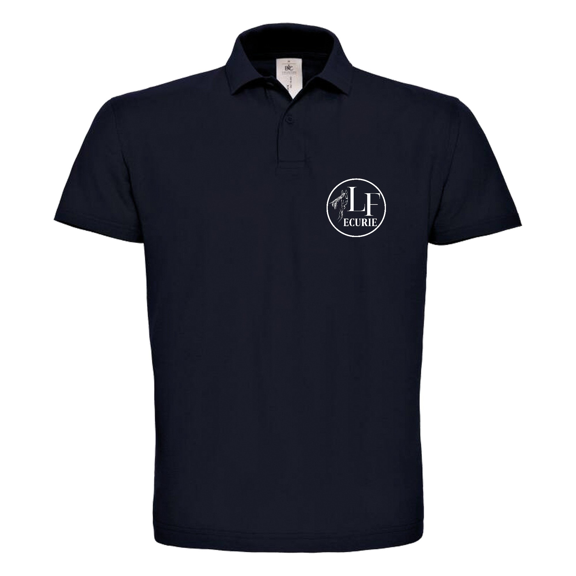 POLO (homme) - Ecurie L.F - Navy - BCID1