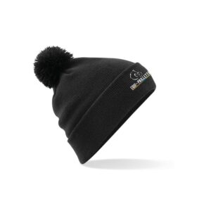 BONNET AVEC POMPOM - Equi-paillette - Noir - BF426