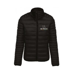 DOUDOUNE AVEC MANCHES (femme) - Equi-paillette - Noir - K6121