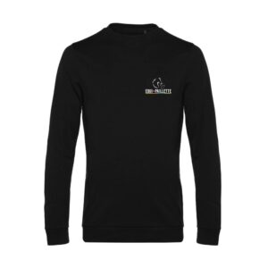 SWEAT COL ROND (homme) - Equi-paillette - Noir - BCU01K