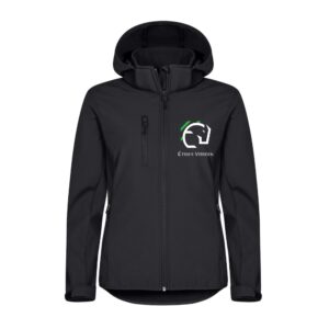 SOFTSHELL "Classic" (femme) – Etrier Vitreen – Noir – 0200917