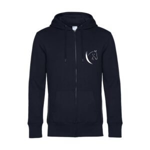 SWEAT ZIPPÉ (enfant) - Club Hippique de Menneville - Navy - K455