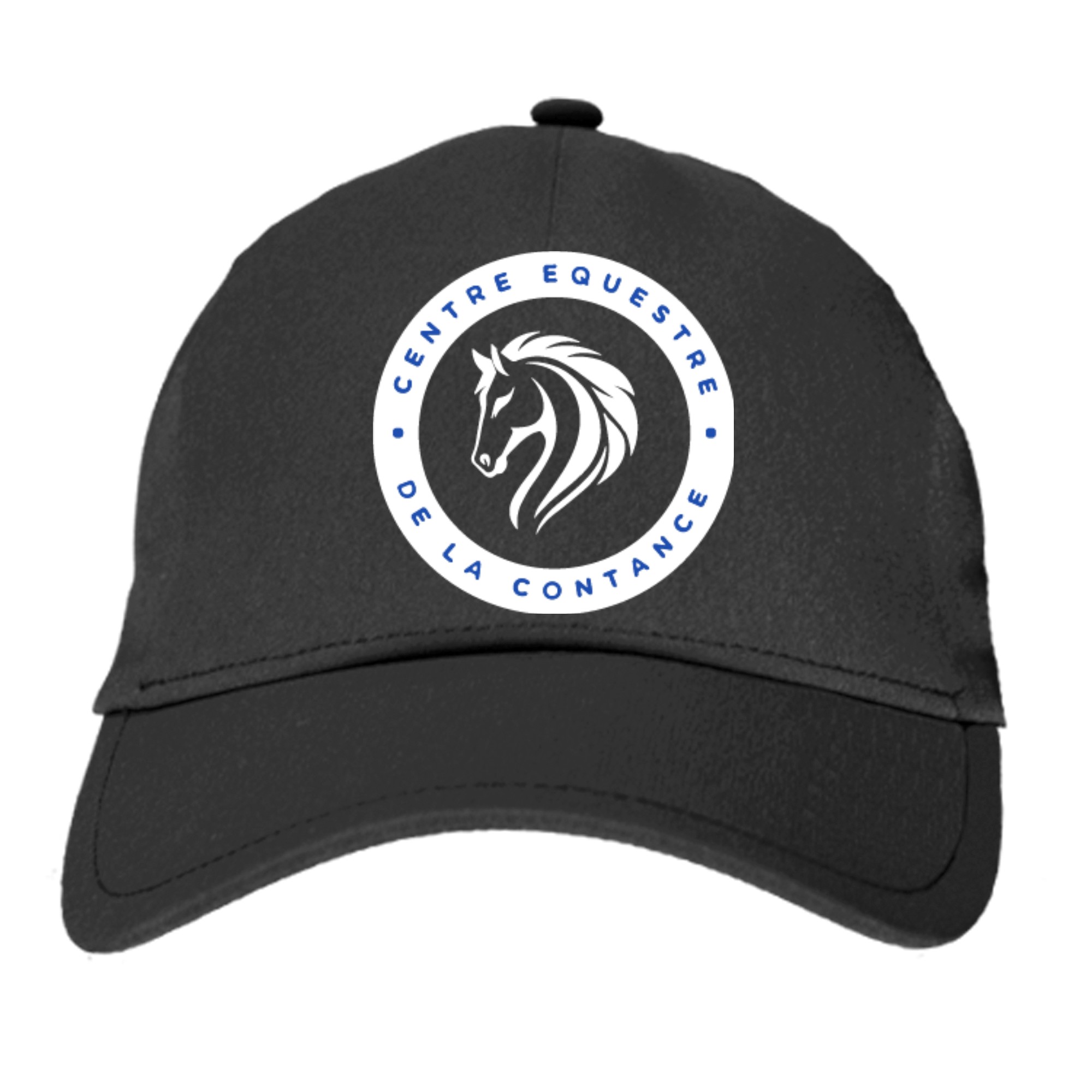 CASQUETTE - Centre Equestre de la Contance - Gris Anthracite - BF015