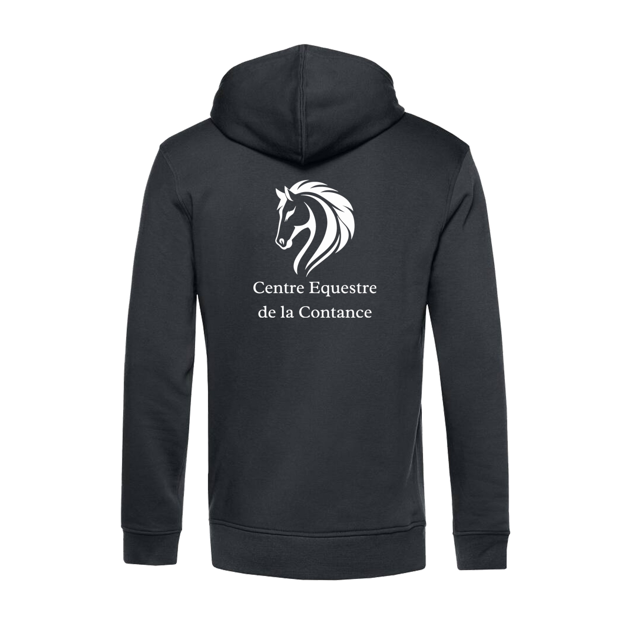 SWEAT ZIPPÉ (Homme) - Centre Equestre de la Contance - BCU03K – Image 4