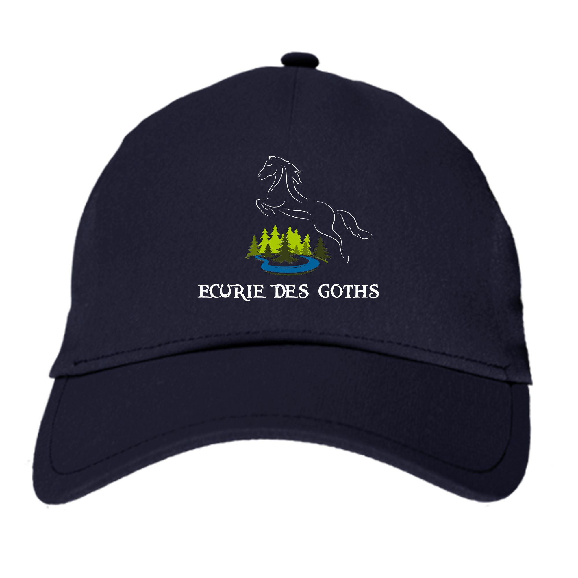 CASQUETTE - Ecurie des Goths - Navy - BF015