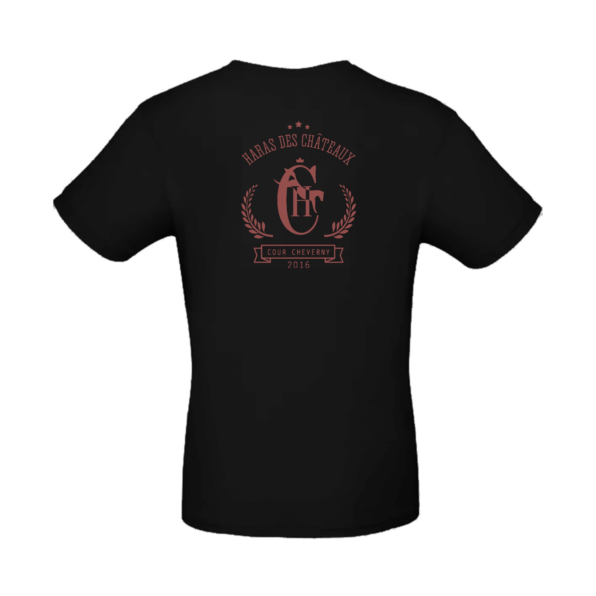T-SHIRT (enfant) - Haras des Châteaux - Noir - BC03TK – Image 3