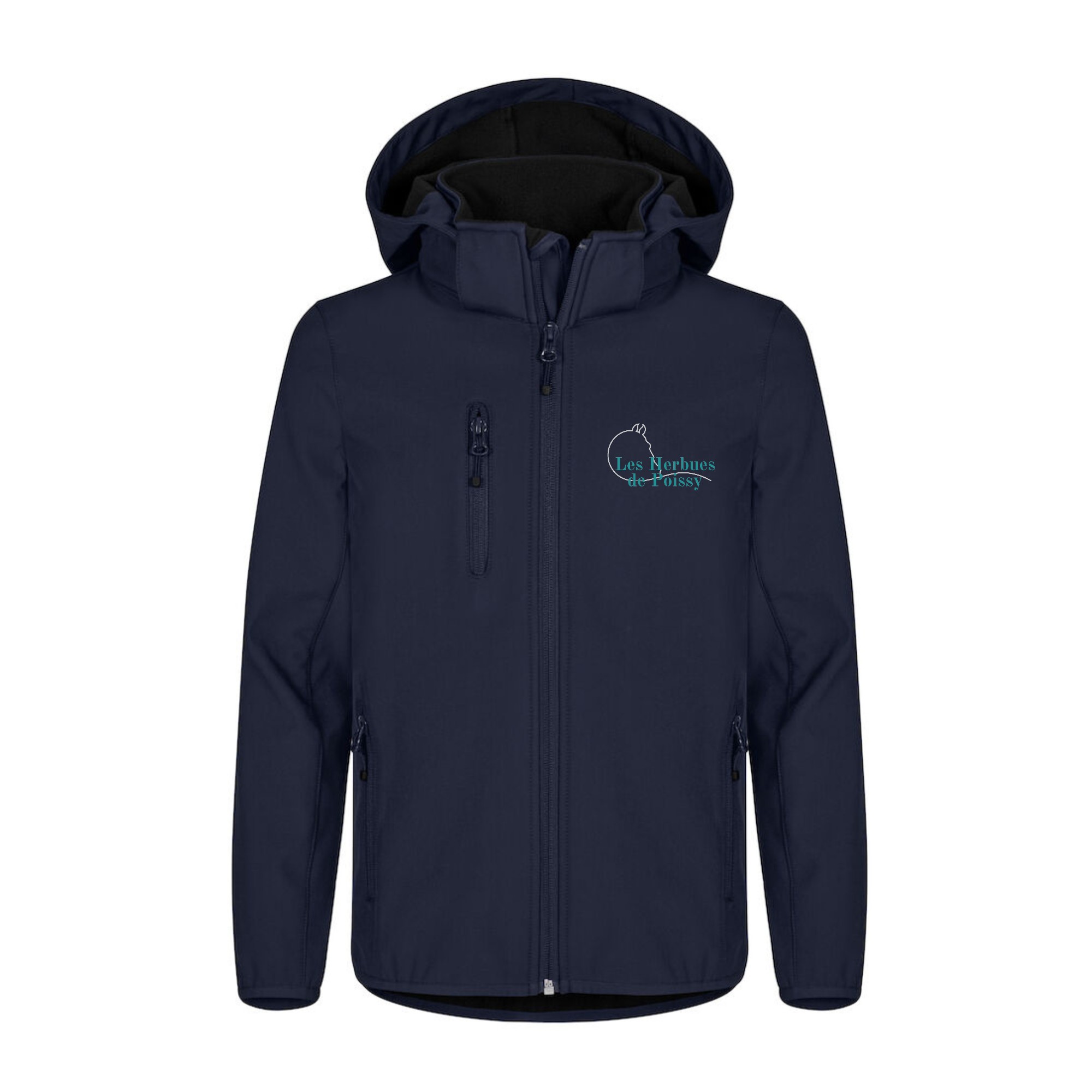 SOFTSHELL ''Classic'' (enfant) - Les Herbues de Poissy - Navy - 0200909