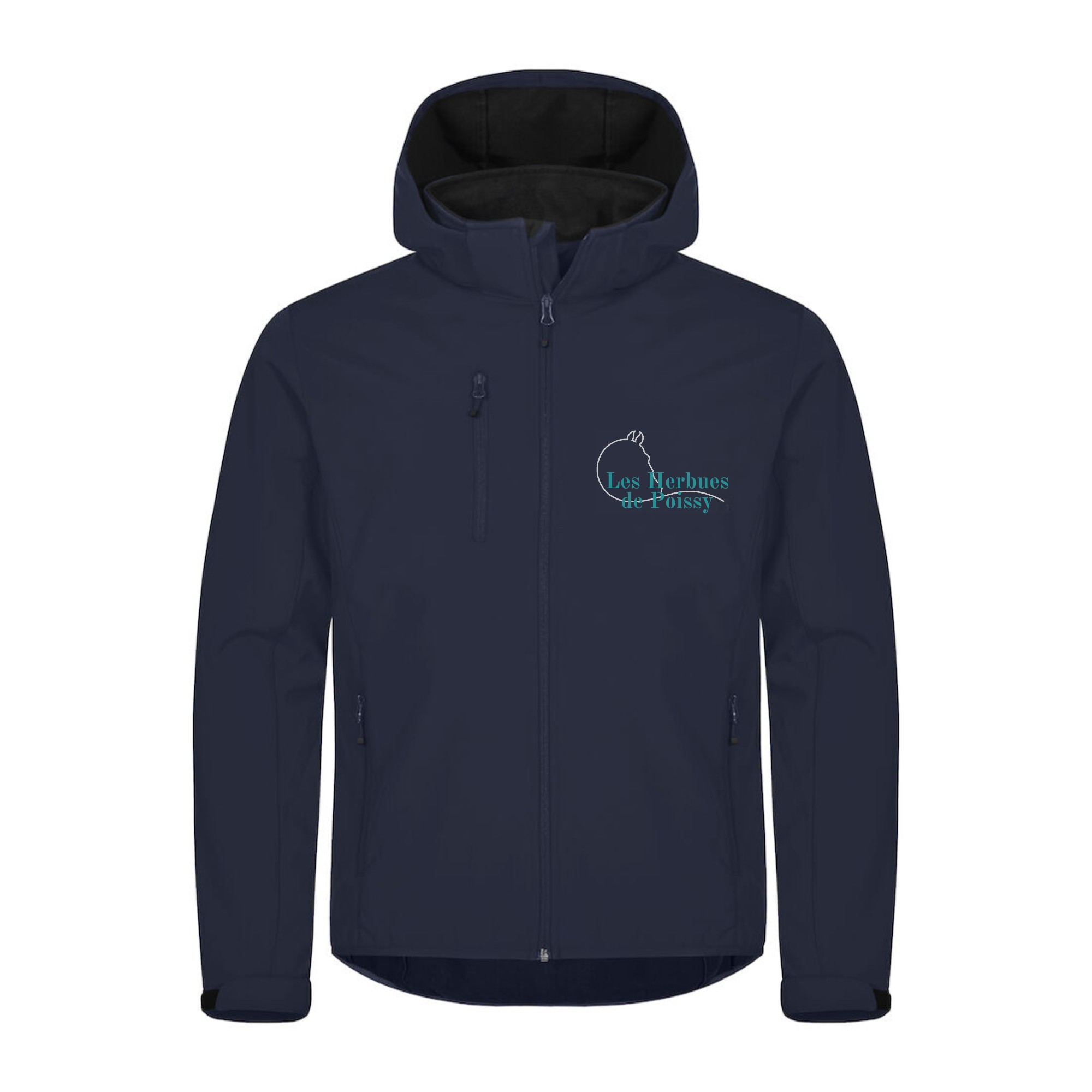 SOFTSHELL "Classic" (homme) - Les Herbues de Poissy - Navy - 0200912