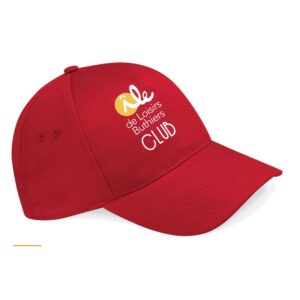 CASQUETTE - ile de loisirs de Buthiers - Rouge - BF015