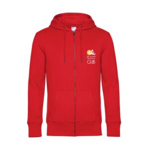 SWEAT ZIPPÉ (enfant) - ile de loisirs de Buthiers - Rouge - K455