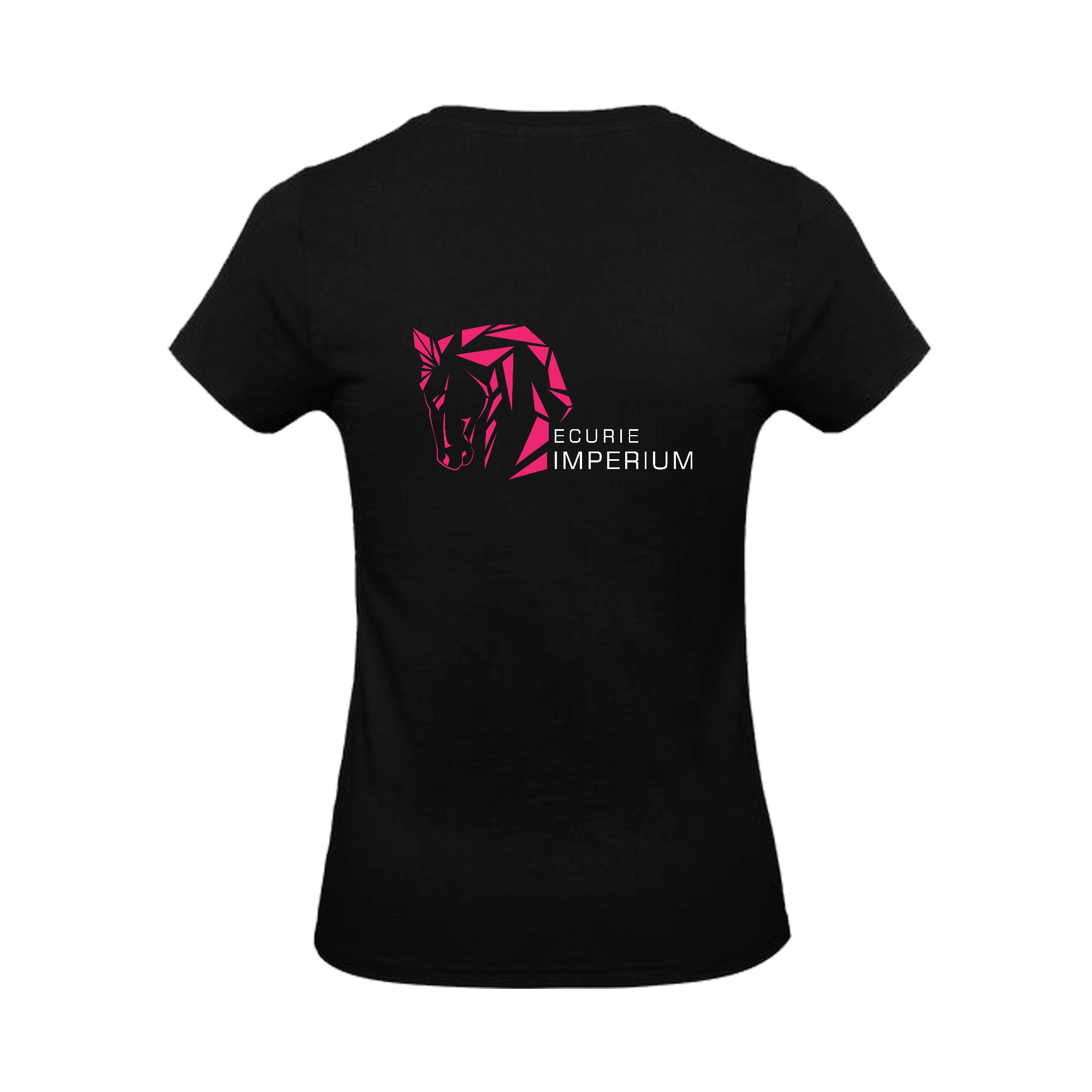 T-SHIRT (femme) - Ecurie IMPERIUM - Noir - BC04T – Image 3