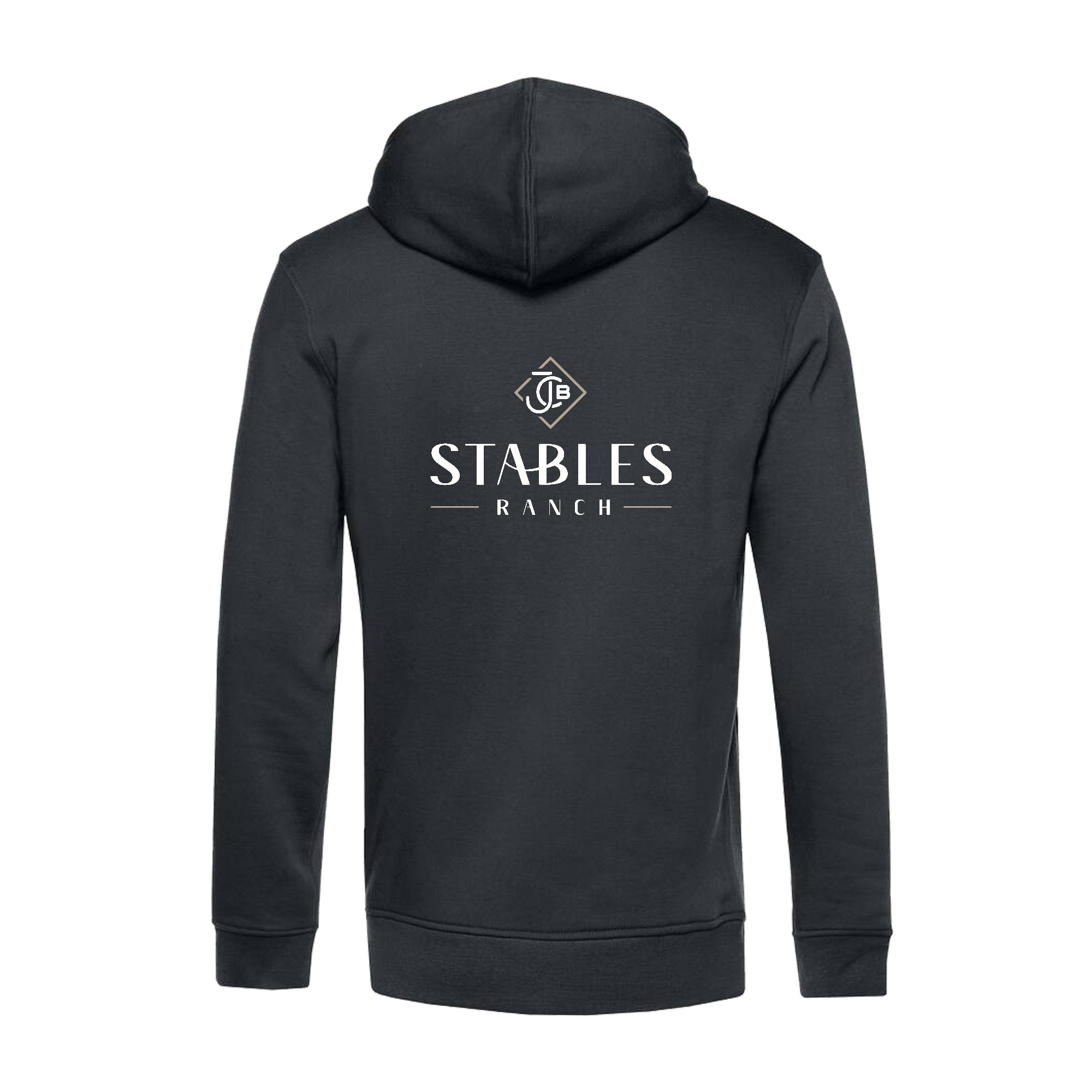 SWEAT ZIPPÉ (Homme) - JCB Stables - Gris anthracite - BCU03K – Image 3