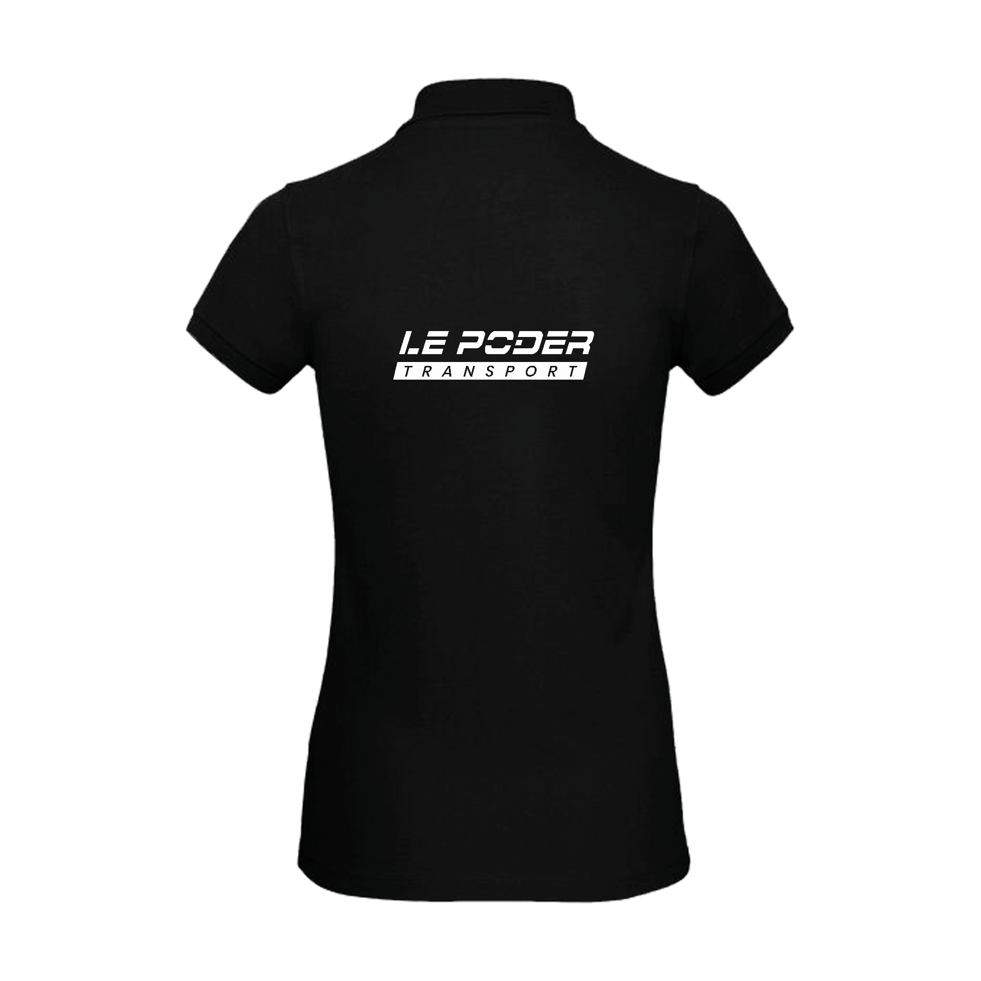 POLO (femme) - LE PODER TRANSPORT - Noir - BCI1F – Image 3