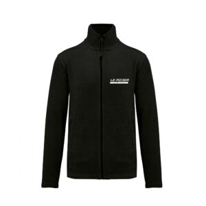 Veste micropolaire zippée (enfant) – LE PODER TRANSPORT - Noir – K920
