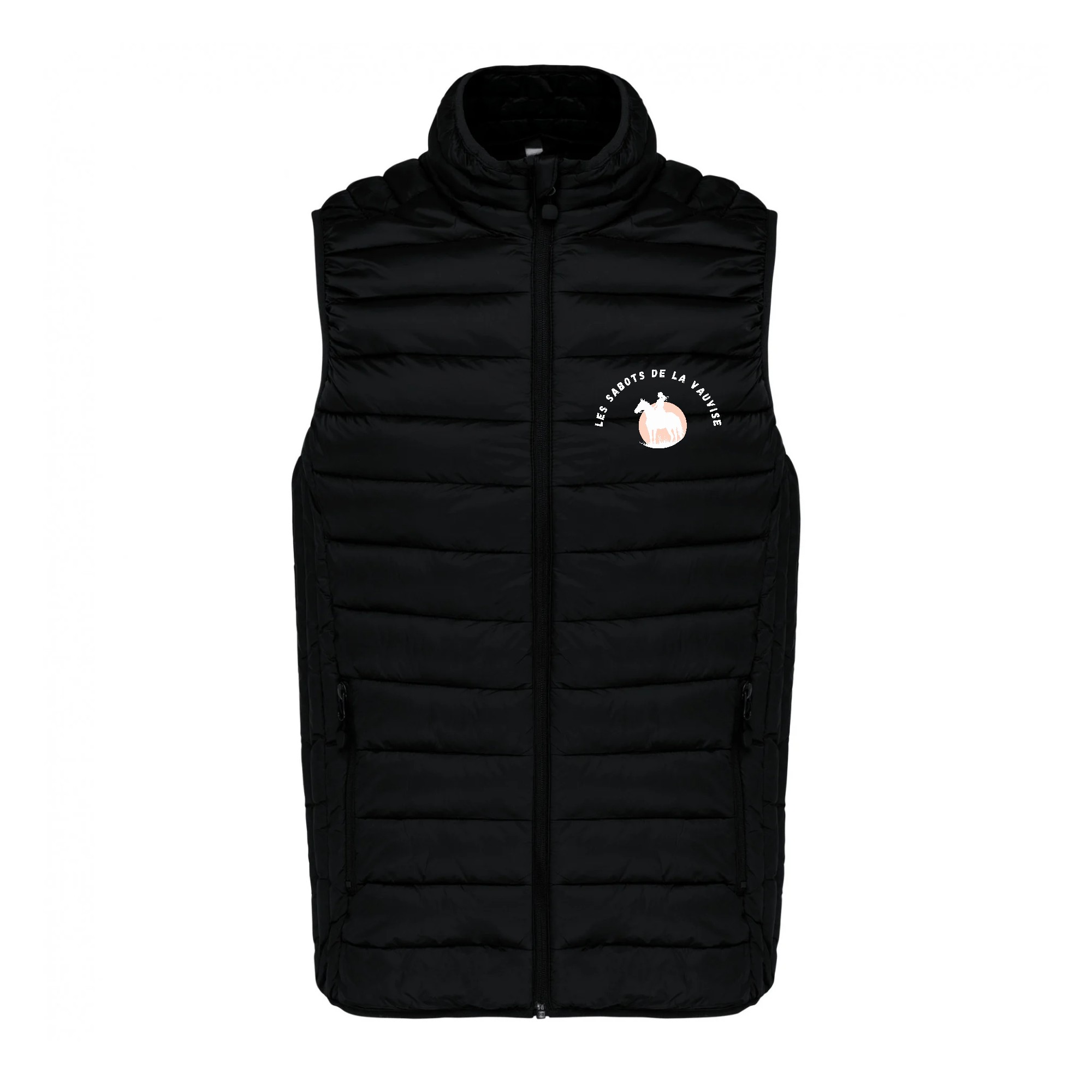 DOUDOUNE SANS MANCHES (enfant) - LES SABOTS DE LA VAUVISE - Noir - K6115
