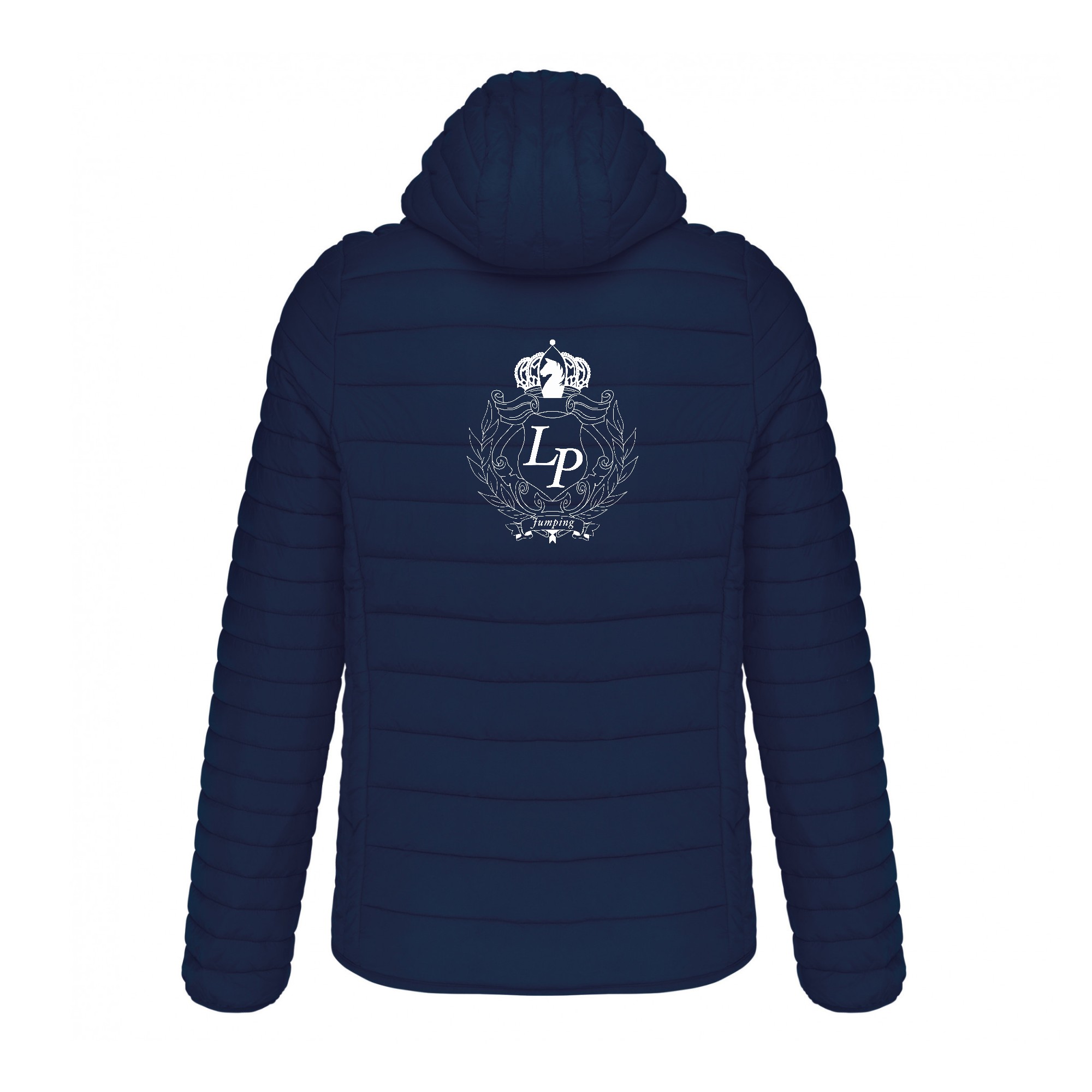 DOUDOUNE AVEC MANCHES ET CAPUCHE (homme) - LP jumping - Navy - K6110 – Image 3