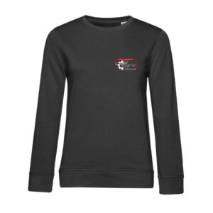 SWEAT COL ROND (femme) - mec'alpes 74 - Gris Anthracite - BCW01Q