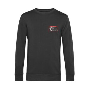 SWEAT COL ROND (homme) - mec'alpes 74 - Gris Anthracite - BCU01K