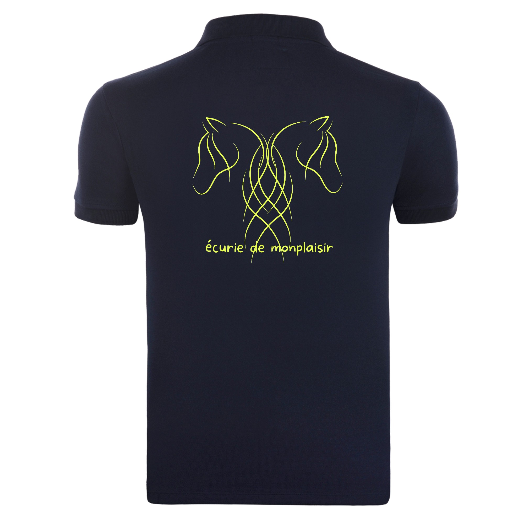 POLO (homme) - Ecurie de Monplaisir - Navy - BCID1 – Image 3