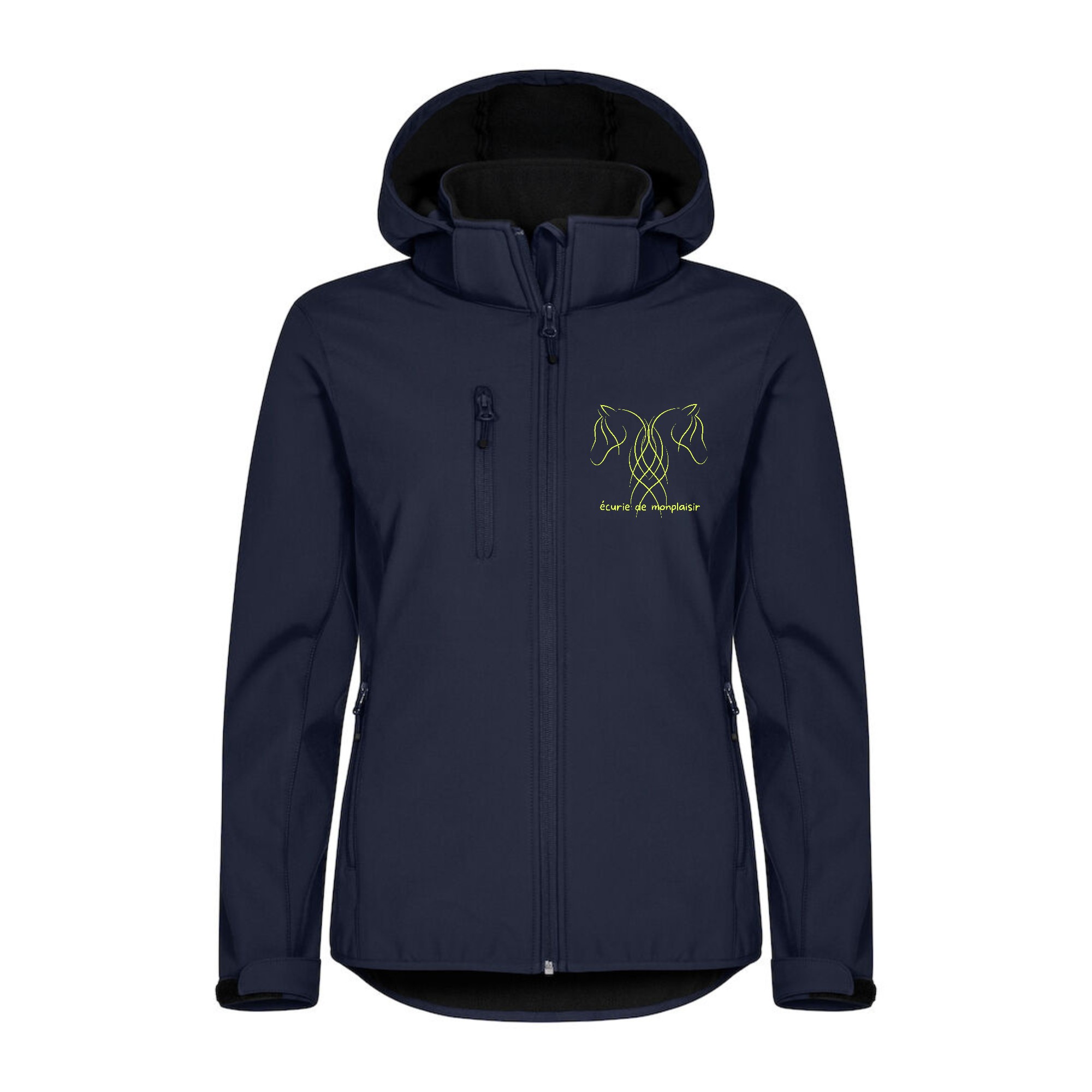 SOFTSHELL "Classic" (femme) - Ecurie de Monplaisir - Navy - 0200917