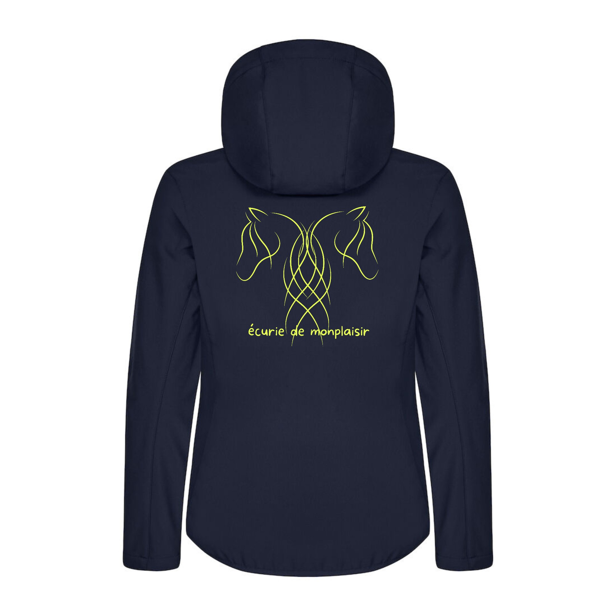 SOFTSHELL "Classic" (femme) - Ecurie de Monplaisir - Navy - 0200917 – Image 3