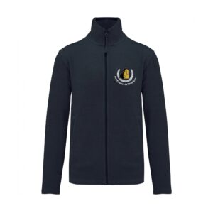 Veste micropolaire zippée (enfant) – LES ECURIES DE MONTFORT - Navy – K920