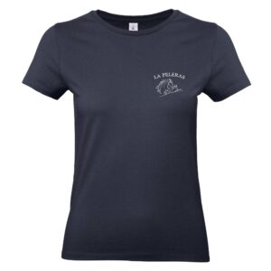 T-SHIRT (femme) - Centre équestre la pèleras - Navy - BC04T