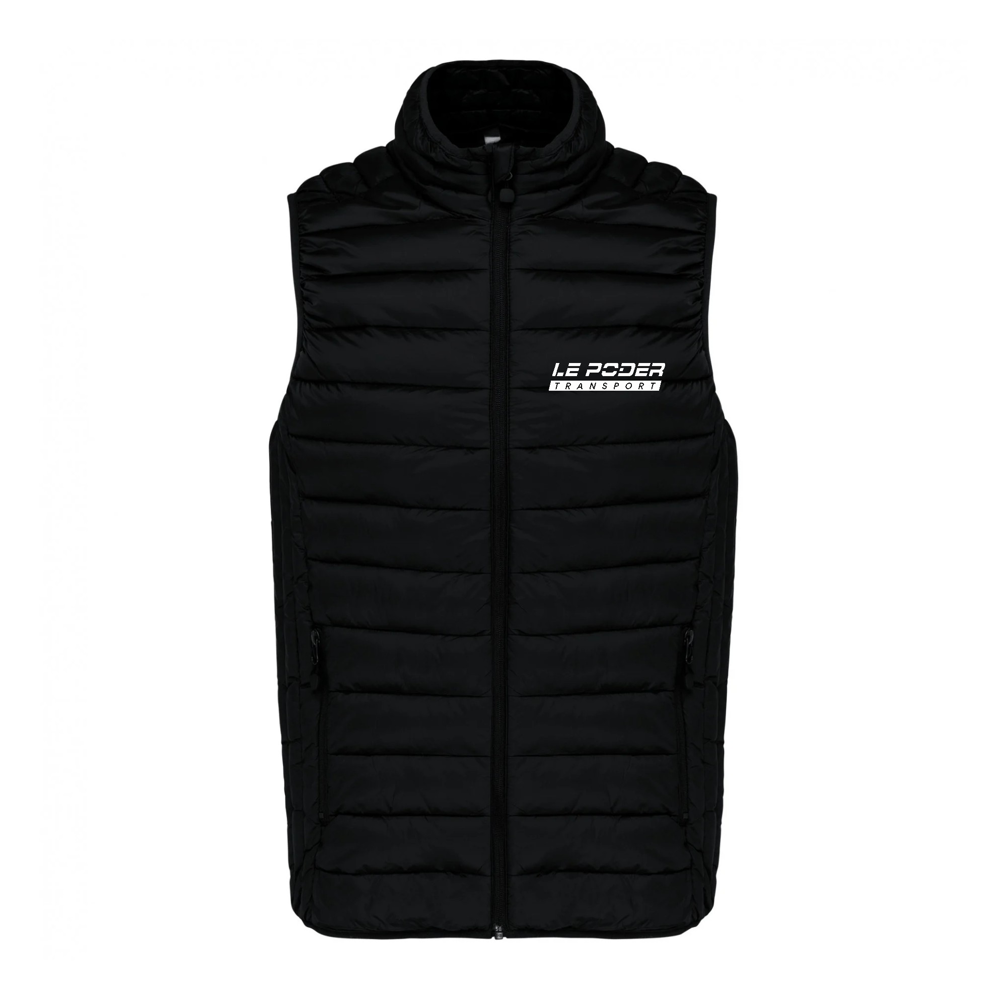 DOUDOUNE SANS MANCHES (femme) - LE PODER TRANSPORT - Noir - K6114