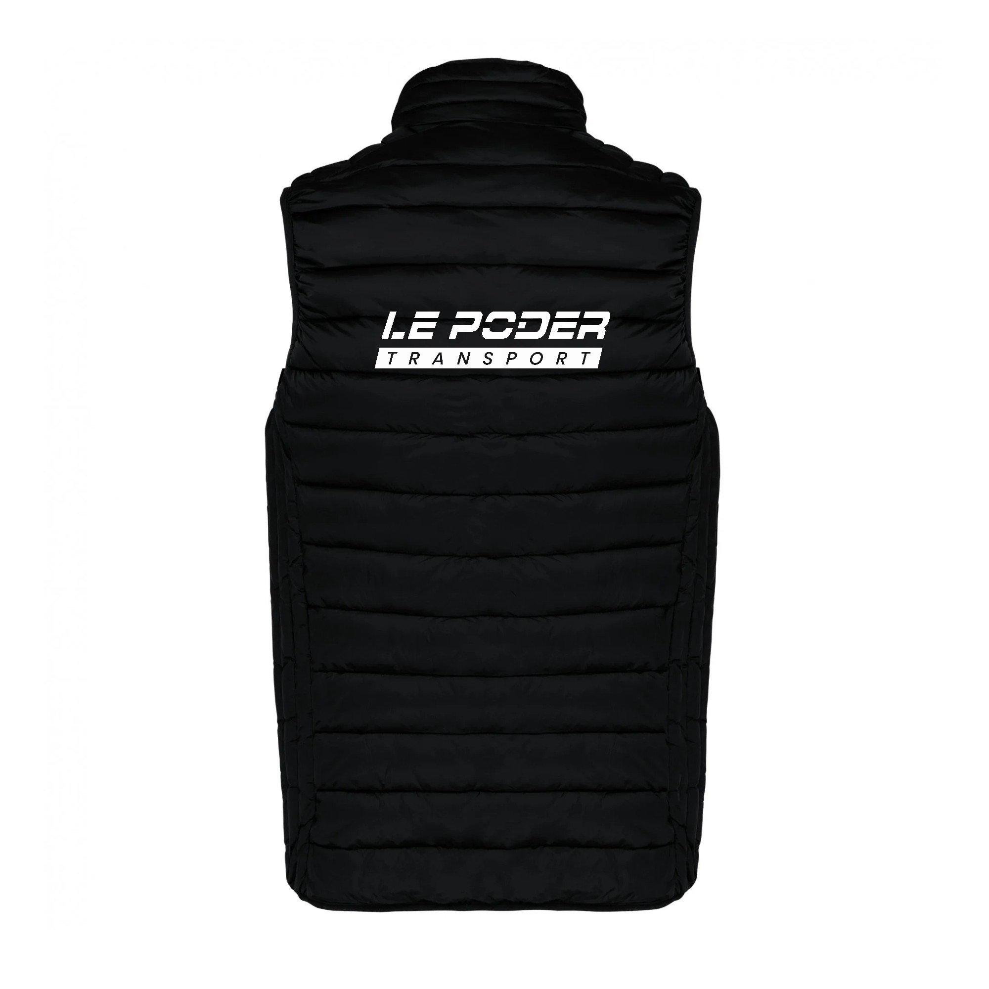DOUDOUNE SANS MANCHES (femme) - LE PODER TRANSPORT - Noir - K6114 – Image 3