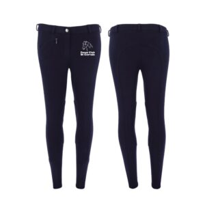 Pantalon d'équitation RIDING WORLD (enfant) - PONEY CLUB DE SAINT GERVAIS - Navy - 989070