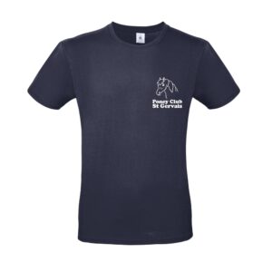 T-SHIRT (enfant) - PONEY CLUB DE SAINT GERVAIS - Navy - BC03TK
