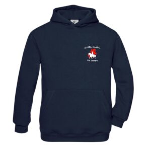 SWEAT A CAPUCHE (enfant) - CSE Quetigny - Navy - K477