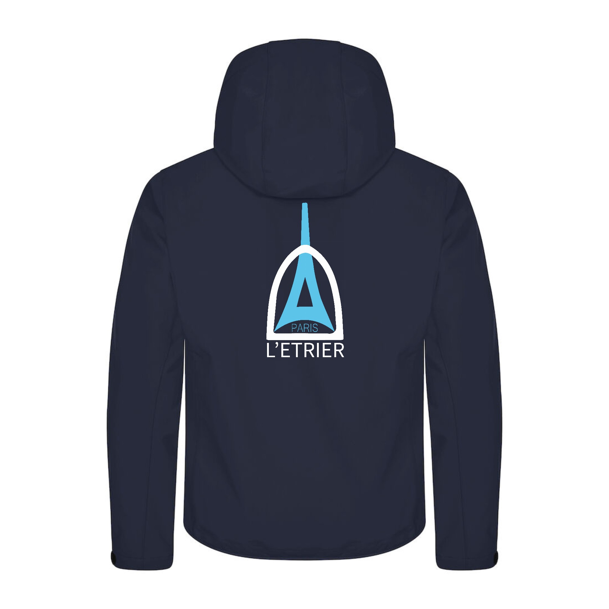 SOFTSHELL "Classic" (homme) - Société Équestre de l'Etrier - Navy - 0200912 – Image 3