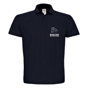 POLO (enfant) - PONEY CLUB DE SAINT GERVAIS - Navy - BCK424