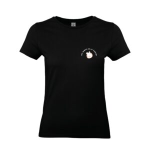 T-SHIRT (femme) - LES SABOTS DE LA VAUVISE - Noir - BC04T