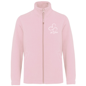 Veste micropolaire zippée (enfant) – Les 3 fers – K920