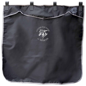 Rideau ou porte de box CANTER - Centre Equestre du Marais (39) - Noir - RP002