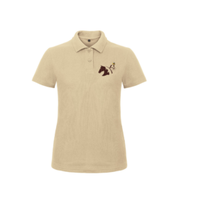POLO (femme) - centre équestre de la sauvagerie - Beige - BCI1F