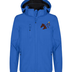 SOFTSHELL ''Classic'' (enfant) - centre équestre de la sauvagerie - Bleu roi - 0200909