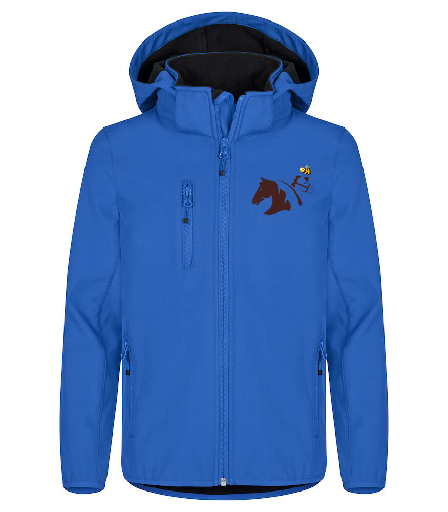 SOFTSHELL ''Classic'' (enfant) - centre équestre de la sauvagerie - Bleu roi - 0200909
