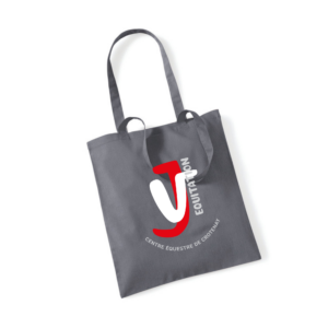 TOTE BAG - Centre Equestre JV Equitation - Gris Anthracite