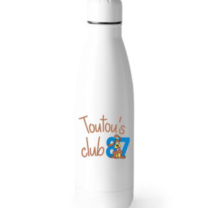 Gourde Blanche 500ml - Toutous club 87 -  GRD001