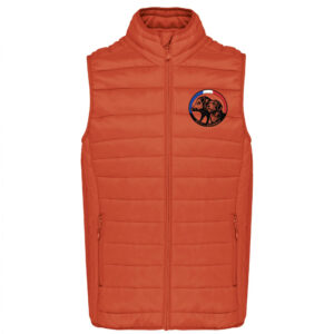 DOUDOUNE SANS MANCHES (femme) - ACCA de Brommat - Orange - K6114