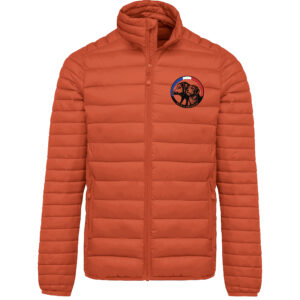 DOUDOUNE AVEC MANCHES (homme) - ACCA de Brommat - Orange - K6120