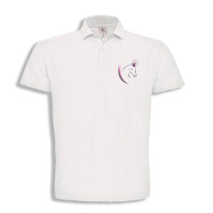 POLO (enfant) - association hippique de Menneville - Blanc - BCK424