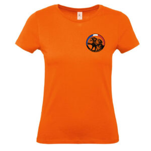 T-SHIRT (femme) - ACCA de Brommat - Orange - BC04T