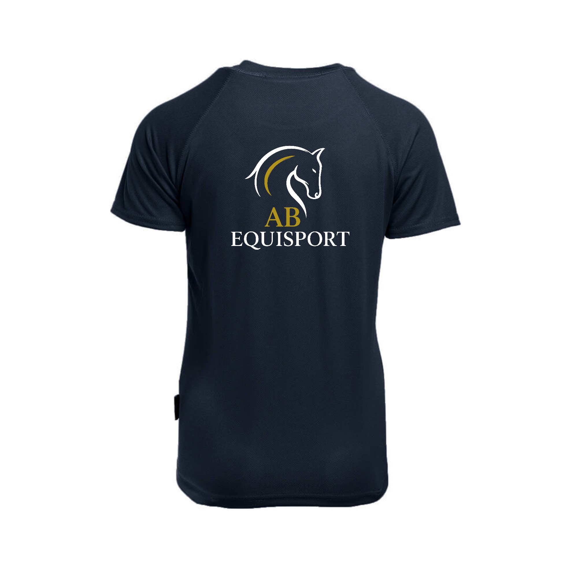 T-Shirt respirant (femme) - AB EquiSport - Navy - IB301 – Image 3